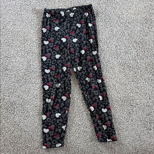 Disney Black and Red Kids Casual Bottoms